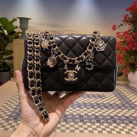 chanel coco charms bag|chanel bag 2021 new.